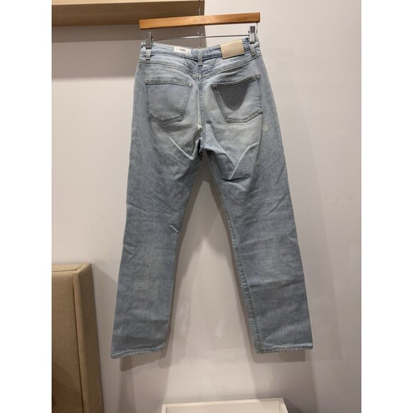 Closed Renton Womens Jeans Italy Light Blue Distressed Size 28 High Rise Cotton - Picture 2 of 10